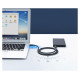 Ugreen US128 10371 USB-A 3.0 / USB-A 3.0 5Gb/s cable 2m - black