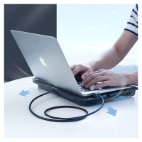 Ugreen US128 10371 USB-A 3.0 / USB-A 3.0 5Gb/s cable 2m - black