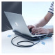 Ugreen US128 10371 USB-A 3.0 / USB-A 3.0 5Gb/s cable 2m - black