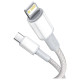 Baseus CATLGD-02 Lightning - USB-C PD cable 20W 480Mb/s 1m - white