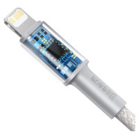 Baseus CATLGD-02 Lightning - USB-C PD cable 20W 480Mb/s 1m - white