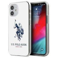 U.s. Polo Assn. US Polo USHCP12STPUHRWH iPhone 12 mini 5,4" biały/white Shiny Big Logo