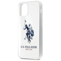 U.s. Polo Assn. US Polo USHCP12STPUHRWH iPhone 12 mini 5,4" biały/white Shiny Big Logo
