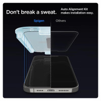 Spigen Glas.tR EZ Fit Tempered Glass for iPhone 12 / iPhone 12 Pro - 2 pcs.
