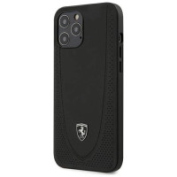 Ferrari FEOGOHCP12LBK iPhone 12 Pro Max 6.7" black/black hardcase Off Track Perforated