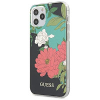 Guess GUHCP12LIMLFL01 iPhone 12 Pro Max 6.7" black/black N°1 Flower Collection