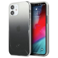 Mercedes MEHCP12SARGBK iPhone 12 mini 5,4" czarny/black hardcase Transparent Line
