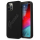 Guess GUHCP12LLSVSBK iPhone 12 Pro Max 6.7" black/black hardcase Script Vintage