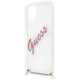 Guess GUHCP12SCRTVSPI iPhone 12 mini 5.4" pink/pink hardcase Script Vintage