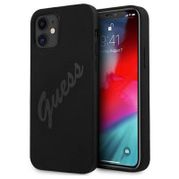 Guess GUHCP12SLSVSBK iPhone 12 mini 5.4" black/black hardcase Script Vintage