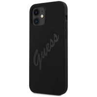 Guess GUHCP12SLSVSBK iPhone 12 mini 5.4" black/black hardcase Script Vintage