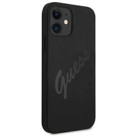 Guess GUHCP12SLSVSBK iPhone 12 mini 5.4" black/black hardcase Script Vintage