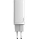 Baseus GaN2 Lite fast charger 65W USB / USB Type C Quick Charge 3.0 Power Delivery (gallium nitride) white (CCGAN2L-B02)