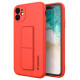 Wozinsky Kickstand Case Silicone Stand Cover for Xiaomi Redmi 10X 4G / Xiaomi Redmi Note 9 Red
