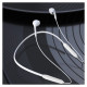 Dudao Magnetic Suction in-ear wireless Bluetooth headphones white (U5B)