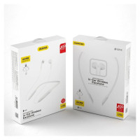 Dudao Magnetic Suction in-ear wireless Bluetooth headphones white (U5B)