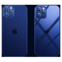 Joyroom New Beautiful Series ultra thin case with electroplated frame for iPhone 12 Pro Max green (JR-BP796)