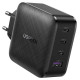 Ugreen Fast Charger GaN PPS 65W USB / 3x USB Type-C QC 3.0 Power Delivery SCP FCP AFC (Gallium Nitride) Black (CD224 70774)