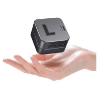 Joyroom Hub Joyroom S-H121 USB-C stand - USB-A 3.0 / RJ45 / HDMI / USB-C / Thunderbolt for MacBook Pro - gray