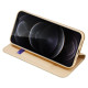 Dux Ducis Skin Pro Bookcase type case for iPhone 13 Pro golden