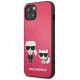 Karl Lagerfeld KLHCP13SPCUSKCP iPhone 13 mini 5,4" fuksja/fuchsia hardcase Ikonik Karl & Choupette