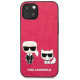 Karl Lagerfeld KLHCP13SPCUSKCP iPhone 13 mini 5,4" fuksja/fuchsia hardcase Ikonik Karl & Choupette