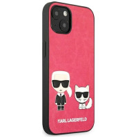 Karl Lagerfeld KLHCP13SPCUSKCP iPhone 13 mini 5,4" fuksja/fuchsia hardcase Ikonik Karl & Choupette