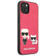 Karl Lagerfeld KLHCP13SPCUSKCP iPhone 13 mini 5,4" fuksja/fuchsia hardcase Ikonik Karl & Choupette
