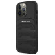 Mercedes AMG AMHCP13LGSEBK iPhone 13 Pro / 13 6,1" czarny/black hardcase Leather Debossed Lines