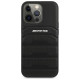 Mercedes AMG AMHCP13LGSEBK iPhone 13 Pro / 13 6,1" czarny/black hardcase Leather Debossed Lines