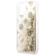 Guess GUHCP13SLGPEGO iPhone 13 mini 5.4" gold/gold hardcase Peony Liquid Glitter