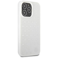 Mercedes MEHCP13LESPWH iPhone 13 Pro / 13 6,1" biały/white hardcase Silver Stars Pattern