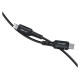 Acefast C4-01 Lightning - USB-C PD cable 30W 3A 480Mb/s 1.8m - black