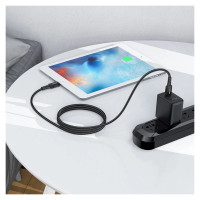 Acefast C4-01 Lightning - USB-C PD cable 30W 3A 480Mb/s 1.8m - black