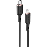 Acefast cable MFI USB Type C - Lightning 1.2m, 30W, 3A black (C2-01 black)