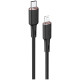 Acefast cable MFI USB Type C - Lightning 1.2m, 30W, 3A black (C2-01 black)