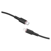 Acefast cable MFI USB Type C - Lightning 1.2m, 30W, 3A black (C2-01 black)