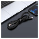Acefast cable MFI USB Type C - Lightning 1.2m, 30W, 3A black (C2-01 black)