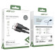 Acefast cable MFI USB Type C - Lightning 1.2m, 30W, 3A black (C2-01 black)