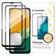 Wozinsky Set of 2x Super Strength Full Glue Tempered Glass Full Screen with Frame Case Friendly Samsung Galaxy A13 5G / A23 / A23 5G Black