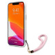Guess GUHCP13LKCABPI iPhone 13 Pro / 13 6.1" pink/pink hardcase Camo Strap Collection