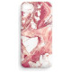 Wozinsky Marble TPU cover gel marble for Samsung Galaxy S22 + (S22 Plus) pink
