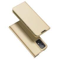 Dux Ducis Skin Pro Holster Cover Flip Cover for Samsung Galaxy A73 gold