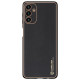 Dux Ducis Yolo elegant cover made of ecological leather for Samsung Galaxy A13 5G black