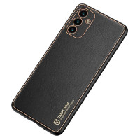 Dux Ducis Yolo elegant cover made of ecological leather for Samsung Galaxy A13 5G black