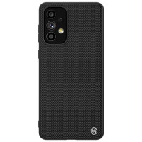 Nillkin Textured Case durable reinforced case with gel frame and nylon back for Samsung Galaxy A73 black
