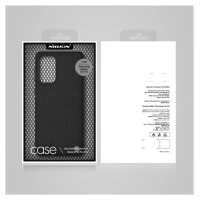 Nillkin Textured Case durable reinforced case with gel frame and nylon back for Samsung Galaxy A73 black