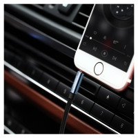 Ugreen angled AUX cable 2 x mini jack 3.5 mm 1m blue (AV112)