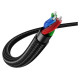 Ugreen audio cable 2 x mini jack 3.5mm 0.5m blue (AV112)
