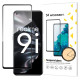 Wozinsky Tempered Glass Full Glue Super Tough Screen Protector Full Coveraged with Frame Case Friendly for Oppo A76 / Oppo A36 / Realme 9i black